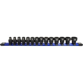 Astro Pneumatic 78314 Nano Impact Socket Set, 3/8" Drive, Low Profile, 14-Piece Metric