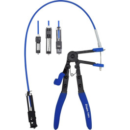 Astro Pneumatic 94093 Multi-Cable Hose Clamp Pliers, Flexible Shaft, Locking Mechanism