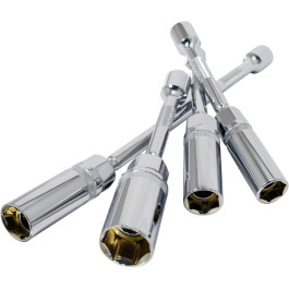 Astro Pneumatic 94404 Magnetic Spark Plug Socket Set, Universal Extension, 4-Piece