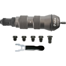 Astro Pneumatic ADR14 XL Blind Rivet Adapter Kit, 1/4" Capacity, Quick Change Mandrel System
