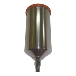 Astro Pneumatic EUROALCUP Aluminum Gravity Feed Cup, 1 Liter Capacity, For Euro Spray Gun Series