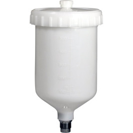 Astro Pneumatic EUROCUP Plastic Cup, 600ml Capacity, For EUROHE and EUROHV Series Spray Guns