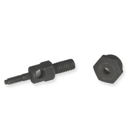 Astro Pneumatic PRN1-10/24 Mandrel and Nosepiece, 10-24 Thread Size, Steel Construction