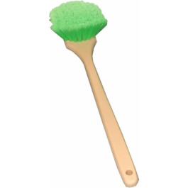S.M. ARNOLD 85-609 Professional Car Body Brush, Green Polystyrene Flagged Tip, 20" Length, 2" Bristle, Foam Block