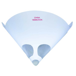 Astro Pneumatic 4583F Long Narrow Nylon Mesh Paint Strainer, Fine, 190 Micr