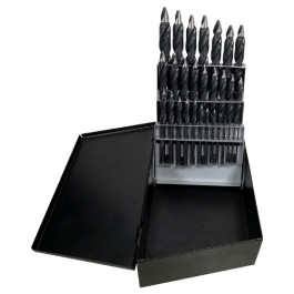 Astro PneumaticTS29 ONYX HSS Reduced Shank Mechanics Length Drill Bit Set, 29 Piece
