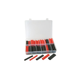ATD 394 Dual Wall Adhesive Lined Heat Shrink Tube Assortment, 115 Piece Set