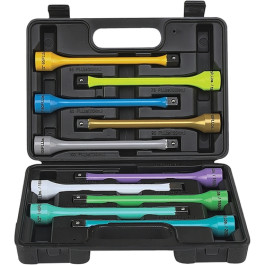 ATD 43710 Torque Extension Set, 1/2" Drive, 7-11/16" Length, 10-Piece Set