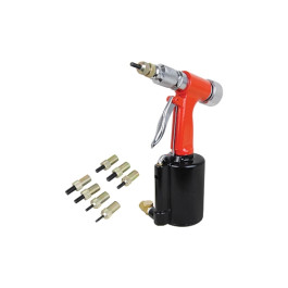 ATD 5855 Pneumatic Rivet Nut Setting Kit, M4 to M10 and 1/4" to 3/8" Mandre