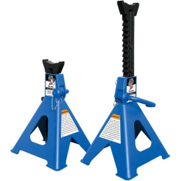 ATD 7446A Double Lock Ratchet Style Jack Stands, 6 Ton Capacity per Pair, P