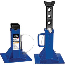 ATD 7449A Pin Style Jack Stands, 22 Ton Capacity per Pair, Pair