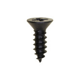 Auveco 10172 Sheet Metal Screw,  #8 Diameter x 1/2", Phillips Flat Head, Black Oxide Finish, 100-Pack