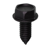 Auveco 10362 Body Bolt, Indented Hex Washer Head, 5/16"- #18 Diameter x 13/16", Black Phosphate Finish, 50-Pack