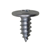 Auveco 10642 Sheet Metal Screw, #8 Diameter x 3/8" length, Phillips Oval Washer Head, Zinc-Plated, 100-Pack