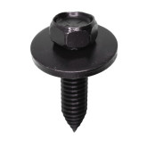 Auveco 11110 Body Bolt 3/8"- #16 Diameter x 1-1/2" Length, Hex Head Sems, Phosphate Finish, 25-Pack