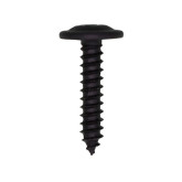 Auveco 12060 M4.2-1.41 x 20mm Phillips Washer Head Tapping Screw, Black Oxide Finish, 100-Pack