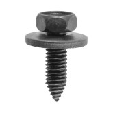 Auveco 12693 M6-1.0 x 20mm Hex Head SEMS Body Bolt, Phosphate Finish, 25-Pack