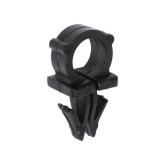 Auveco 12729 Engine Compartment Wire Clip, Fits 1/4" Tube, Black Nylon, 25-Pack