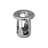 Auveco 12997 Metric Jack Nut,  Thread 6mm, Zinc-Plated, 25-Pack