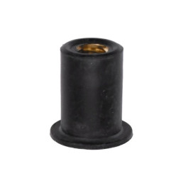 Auveco 13007 Well Nut, #10-32 Thread, 0.500" Head Diameter, 25 Pack