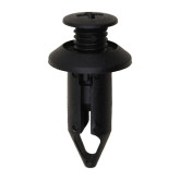 Auveco 14997 GM Minivan Screw-Type Push Retainer, 19/32" Head Diameter, 13/16" Stem Length, Black Nylon, 25-Pack