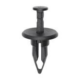 Auveco 15042 GM  Plactic Bumper Fascia Retainer, 1" Head Diameter, 1-1/8" Stem Length, Black Nylon, 25-Pack