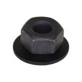 Auveco 15326 M5-0.8 Free Spinning Washer Nut, 15mm Outside Diameter, Phosphate Finish, 50-Pack