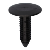Auveco 15543 GM & Chrysler Fascia Retainer, Black Nylon, 50-Pack