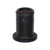 Auveco 16237 Rubber Well Nut, #8-32" Thread, 0.499" Length, 25-Pack