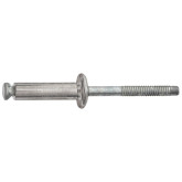 Auveco 16838 Glass Stop Peel-Type Rivet, Aluminum Rivet with Steel Mandrel, 25-Pack