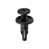 Auveco 17057 Push-Type Retainer, 18mm Head Diameter, 21mm Length, 10-Pack