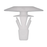 Auveco 18033 Weatherstrip Retainer, White Nylon, 50-Pack