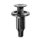 Auveco 18119 Honda Push-Type Front & Rear Bumper Retainer, Black Nylon, 10-Pack