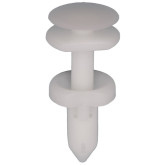 Auveco 18353 GM Door Trim Panel Retainer, White Nylon, 50-Pack