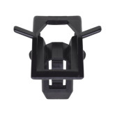 Auveco 18398 GM Window Upper Garnish Moulding Clip, Black Nylon, 10-Pack