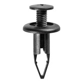 Auveco 19739 Toyota Push-Type Retainer, Black Nylon, 9mm Hole Size, 10-Pack