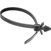 Auveco 20380 Push Mount Cable Tie, 200mm Length, 25-Pack