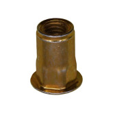 Auveco 20395 GM Specialty Nutsert, M6-1.0 Thread Size, 0.7mm-4.2mm Grip Range, 15-Pack