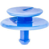 Auveco 20611 Cowl Vent Retainer, Blue Nylon, 25-Pack