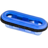 Auveco 20612 Cowl Vent Grommet, Blue Nylon with Sealer, 10mm x 24mm Flange, 6mm Stem Length, 15-Pack