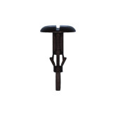 Auveco 20757 Pin Retainer for Toyota/Lexus, Black Nylon, 15mm Head Diameter, 25mm Stem Length, 10-Pack