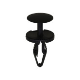 Auveco 20880 GM Push-Type Retainer (Ergo Tuflok Retainer), Black Nylon, 50-Pack