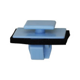 Auveco 22015 Hyundai & Kia Moulding Clip with Sealer, Blue Nylon, 25-Pack