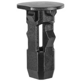 Auveco 22025 GM Retainer, Black Nylon, 25-Pack