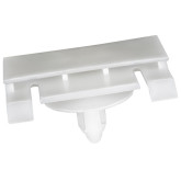 Auveco 22226 GM Moulding Clip, White Nylon, 25-Pack