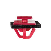 Auveco 22326 Kia Moulding Clip with Sealer, Red Nylon, 25-Pack