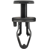 Auveco 22349 Ford Push-Type Retainer, Black Nylon, 15-Pack