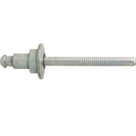 Auveco 24611 Shoulder Rivet, Zinc-Plated Steel, 1/4" Diameter, 10-Pack