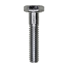 Auveco 5439 Hex Head Cap Screw, 1/4"-20 x 1-1/4", Grade 5, Zinc Chromate Finish, 100-Pack