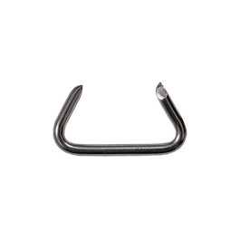 Auveco 7595 3/4" x 14 Gauge Upholstery Rings, Medium Size, 500-Pack